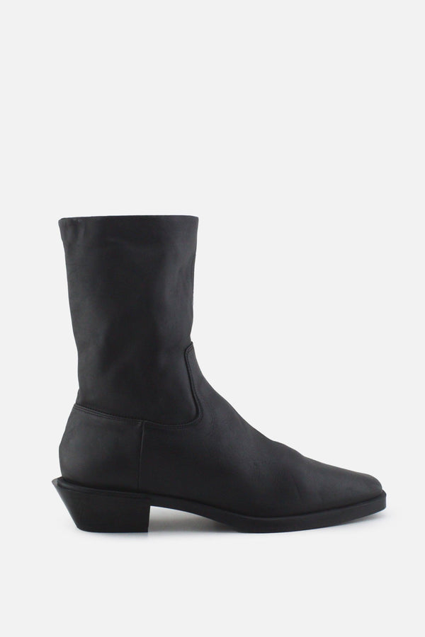 Zara Zipper Block Ankle Boots | 100% Authentic Leather