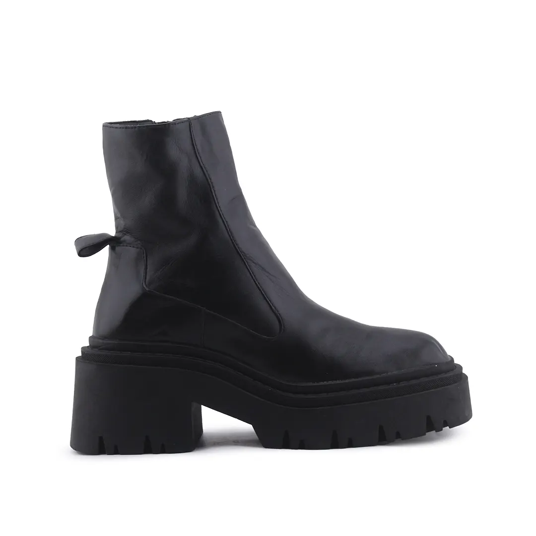 Zara Zipper Ankle Boot | 100% Authentic Leather
