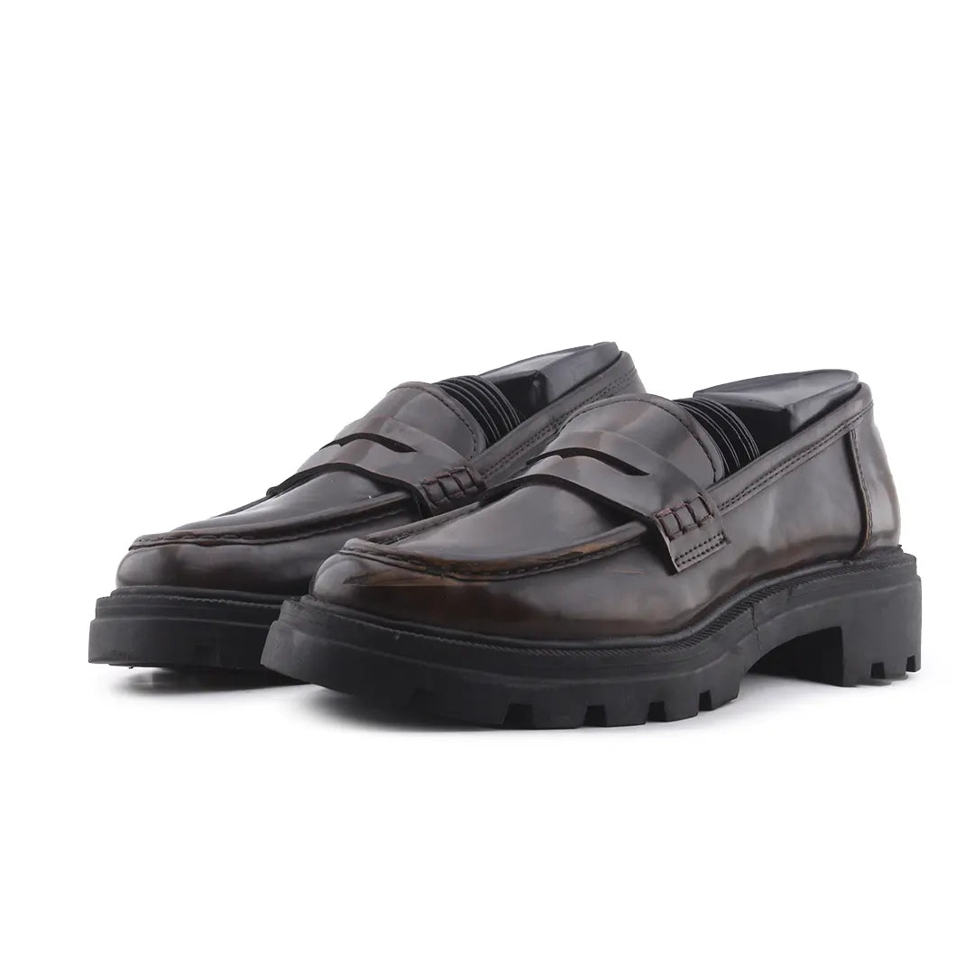 Zara Penny Strap Loafers