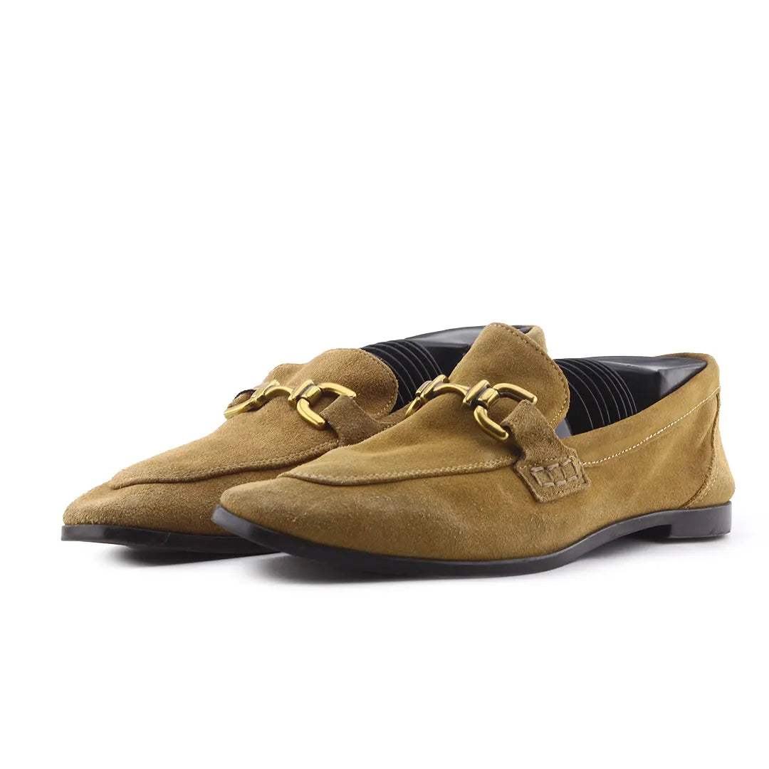 Zara Penny Strap Loafers