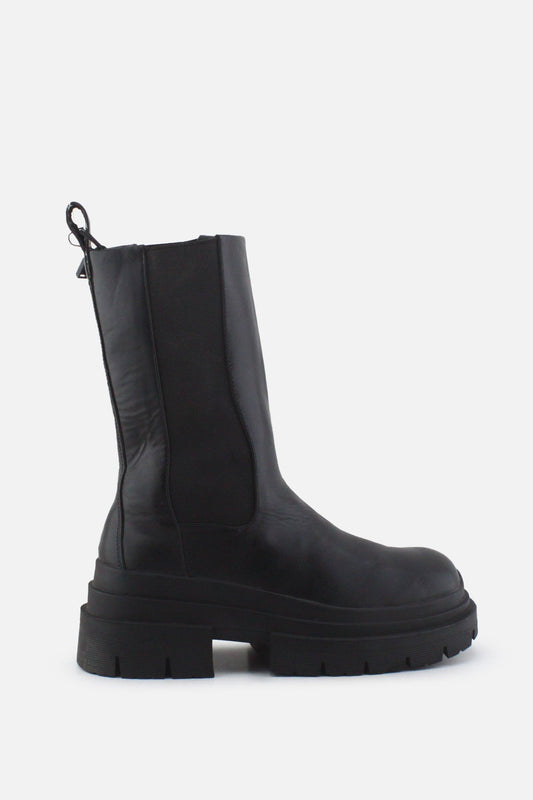 Zara Stretchable Combat Ankle Boots | 100% Authentic Leather