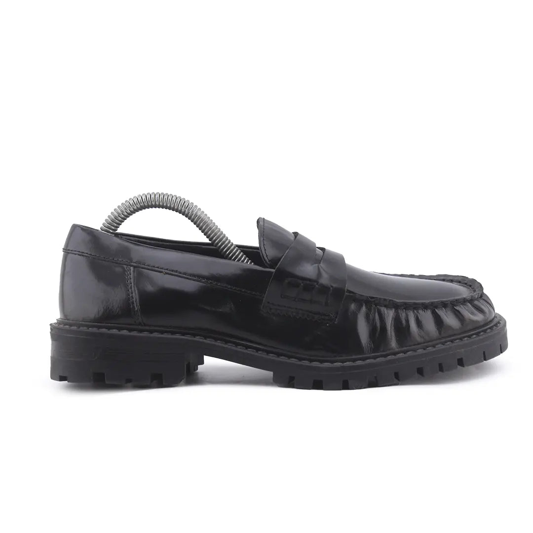 Zara Penny Strap Loafers