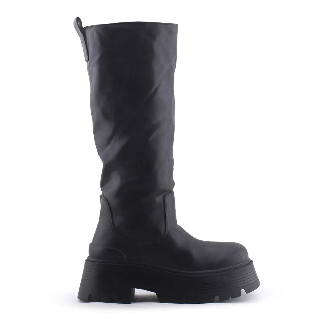 Pull & Bear Knee High Boot | 100% Authentic Leather