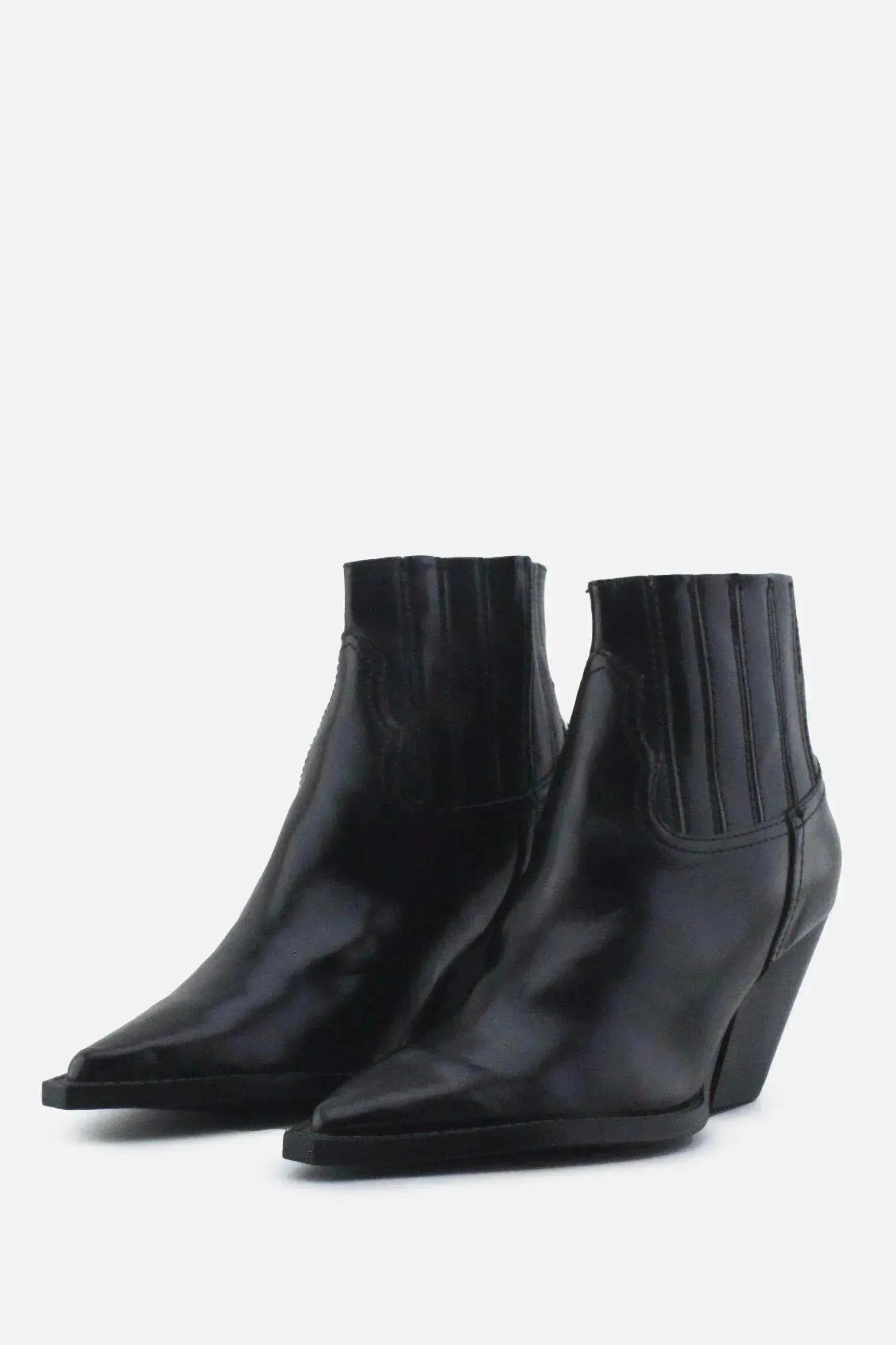 Zara Stretchable Chelsea Ankle Boots | 100% Authentic Leather - sundaybazar