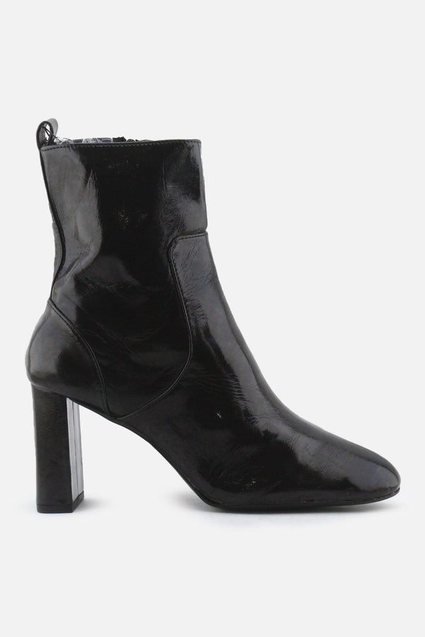 Zara Zipper Block Heels Ankle Boots | 100% Authentic leather