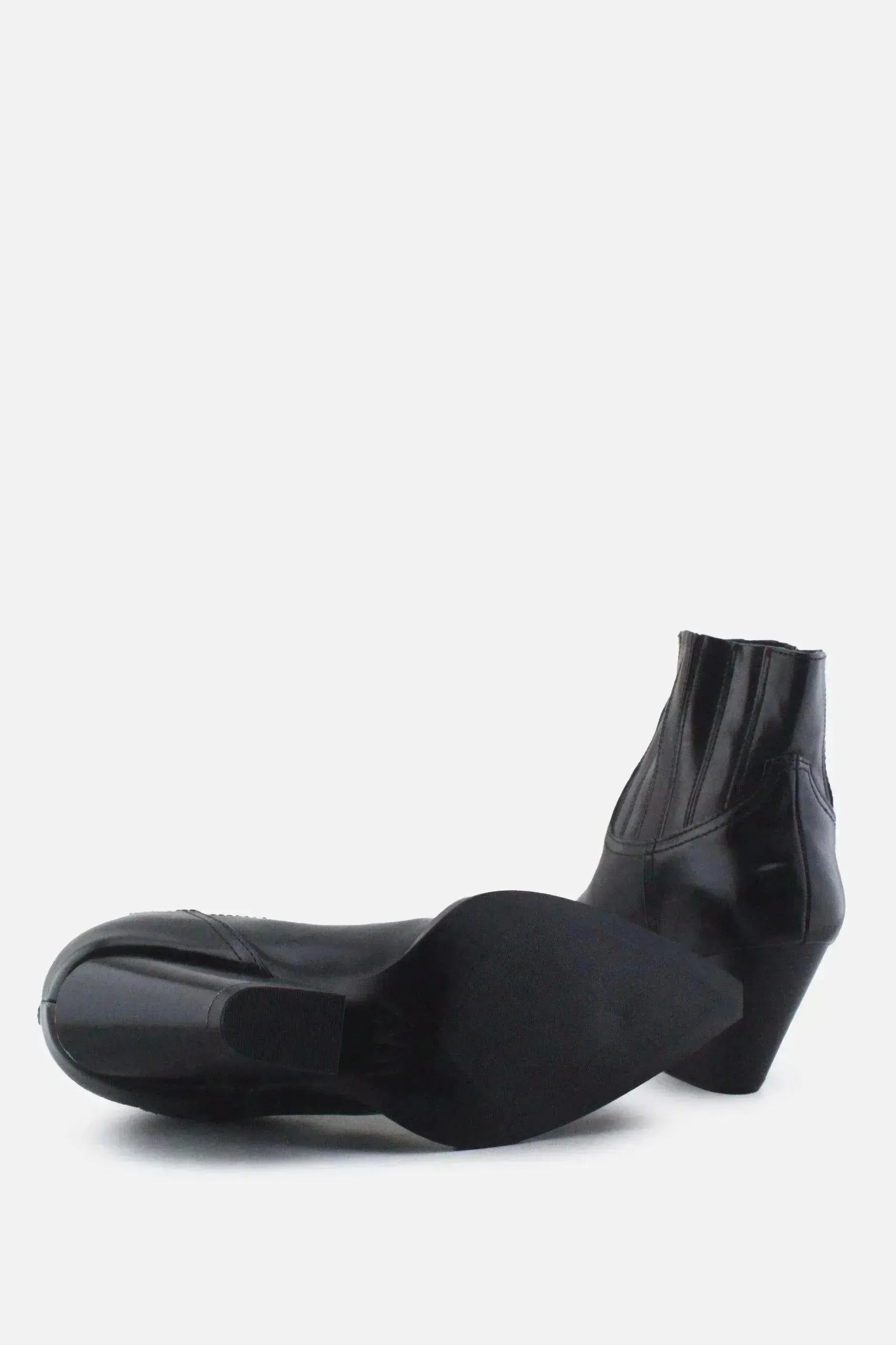 Zara Stretchable Chelsea Ankle Boots | 100% Authentic Leather - sundaybazar