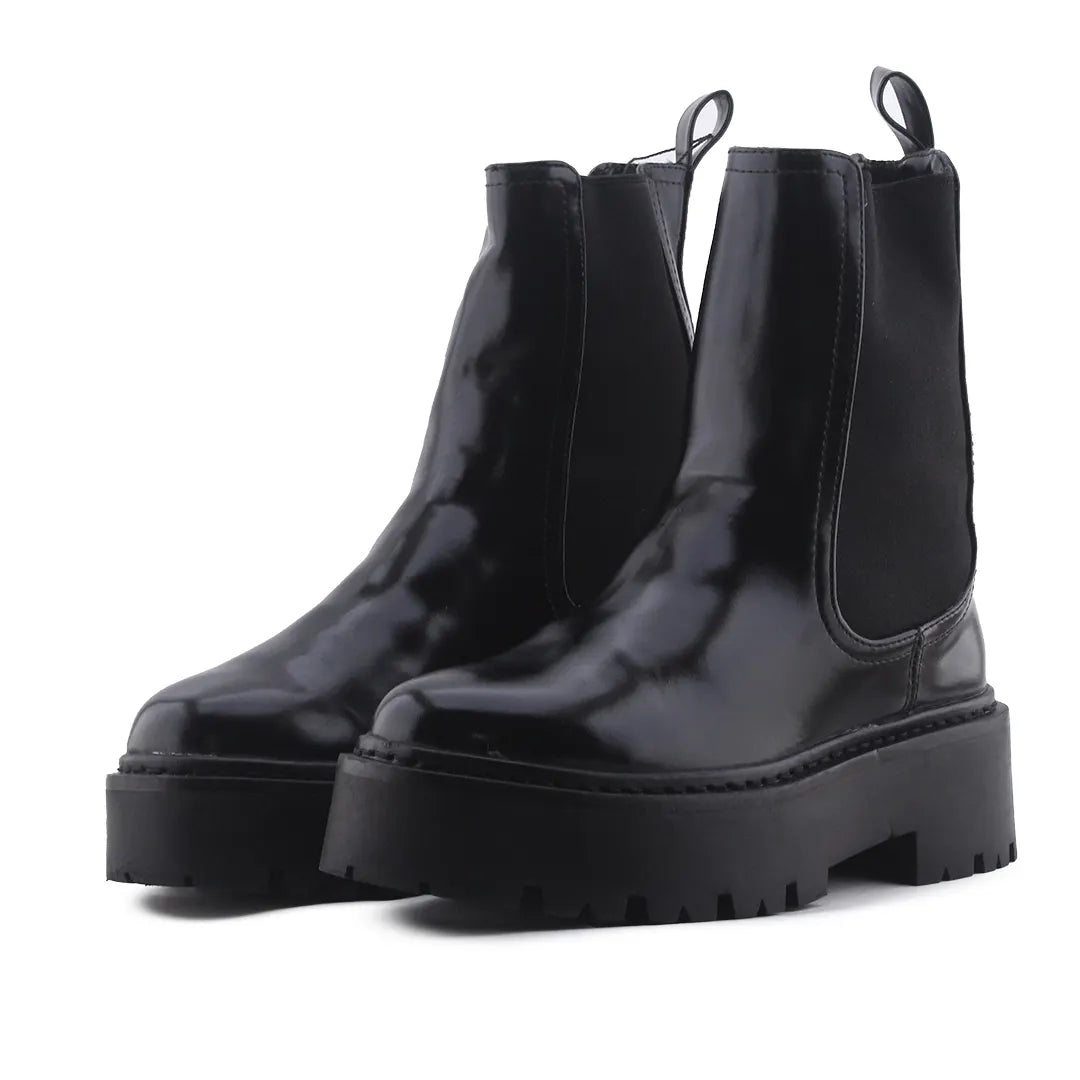 H & M Stretchable Ankle Boot | 100% Authentic Leather
