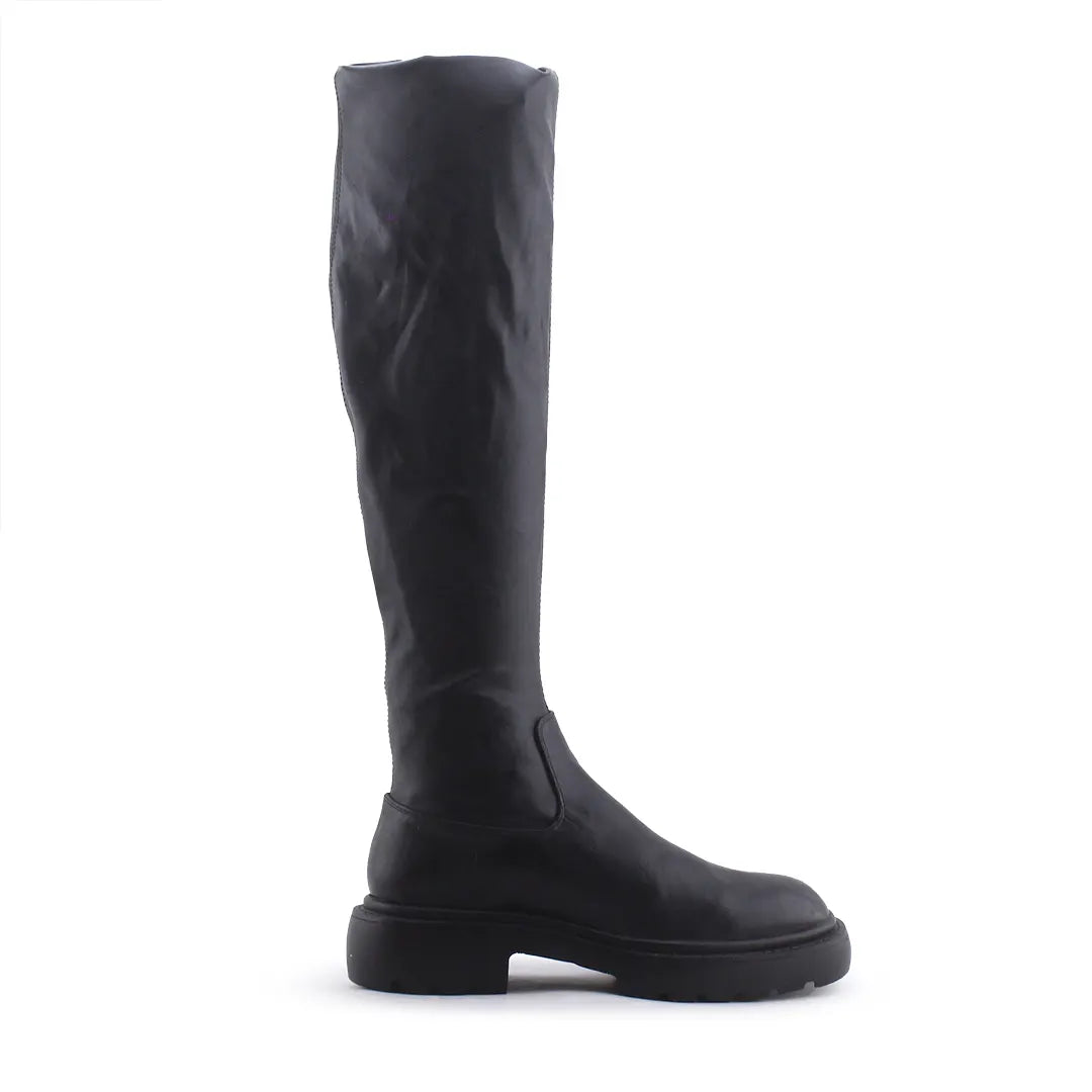 Zara Zipper Knee High Boot | 100% Authentic Leather