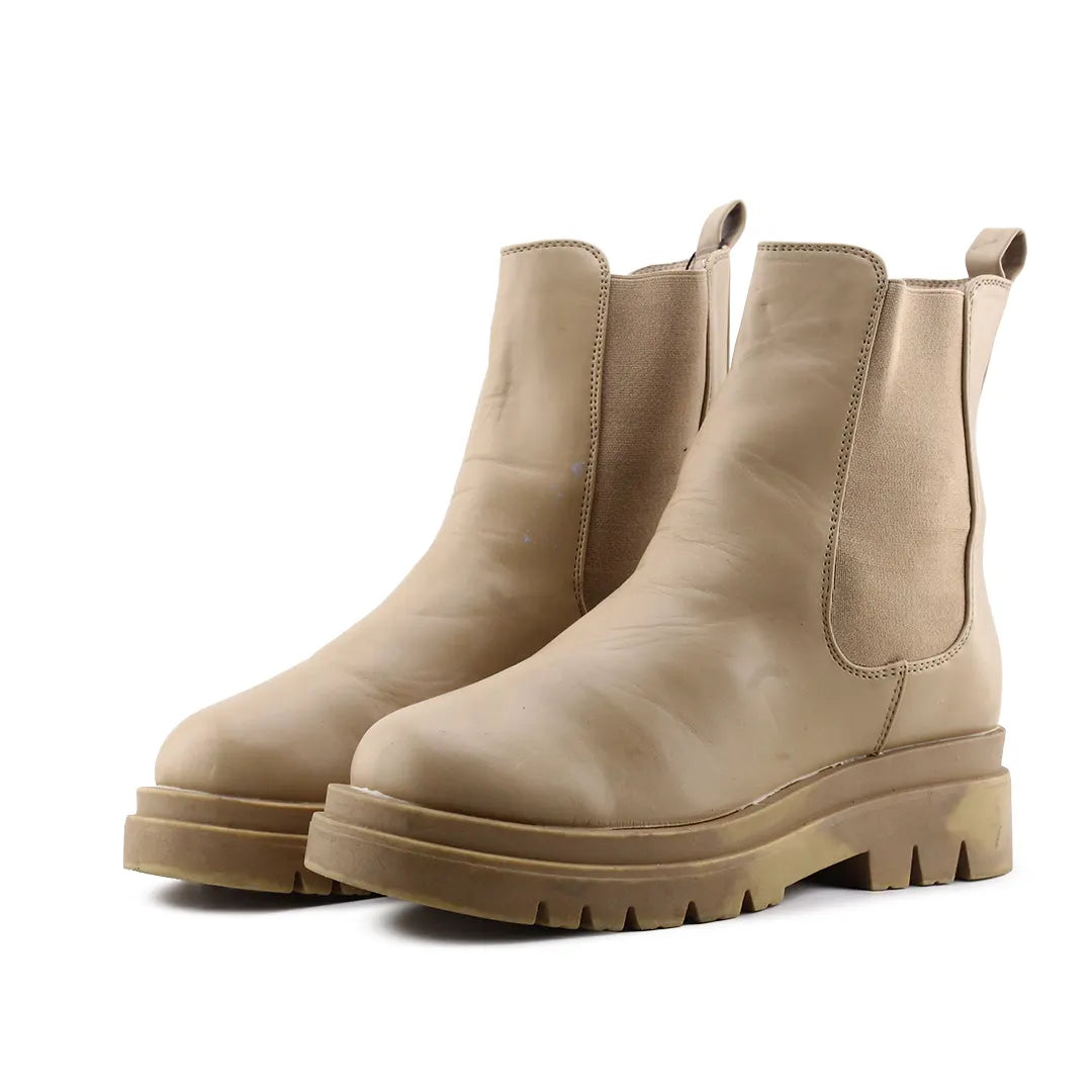 Head Over Heels Stretchable Ankle Boot | 100% Authentic Leather