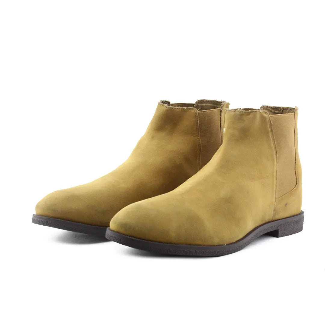 Lefties Stretchable Suede Ankle Boot