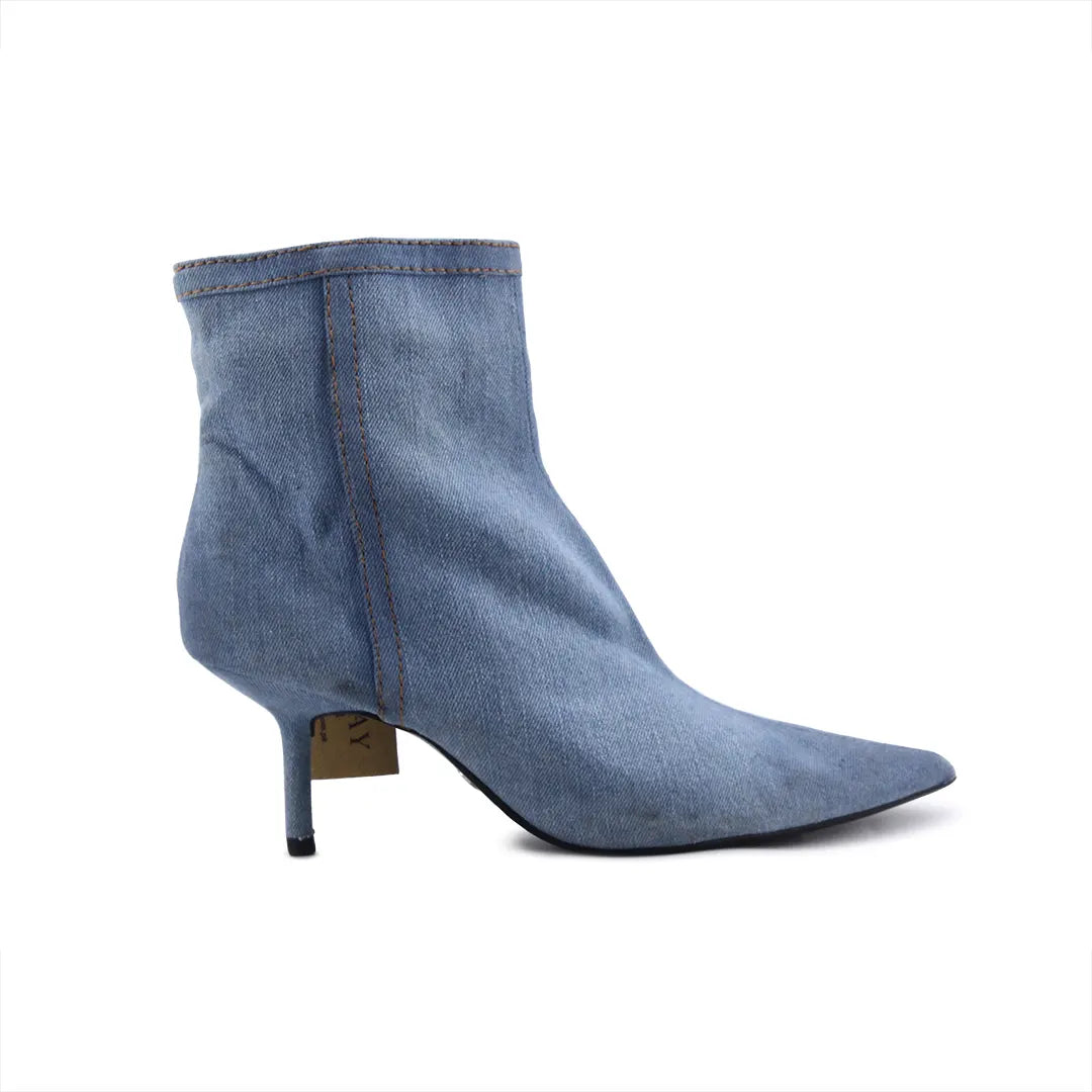 Zara Zipper Ankle Boot