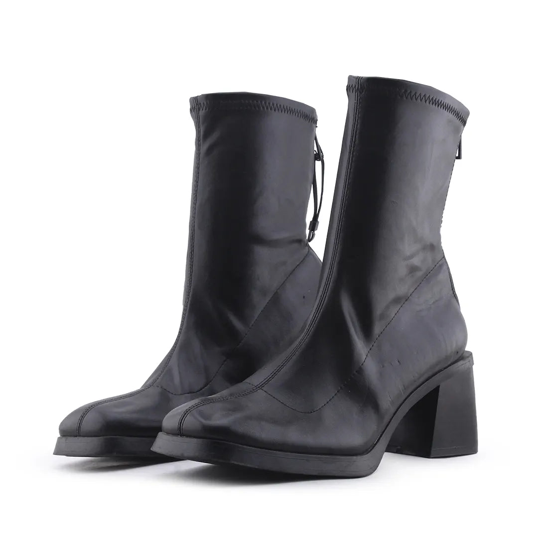 Zara Zipper Ankle Boot | 100% Authentic Leather