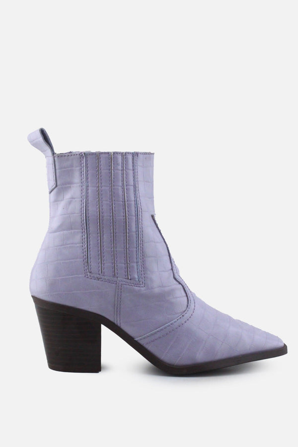 Stradivarius Stretchable Block Ankle Boots | 100%  Authentic Leather