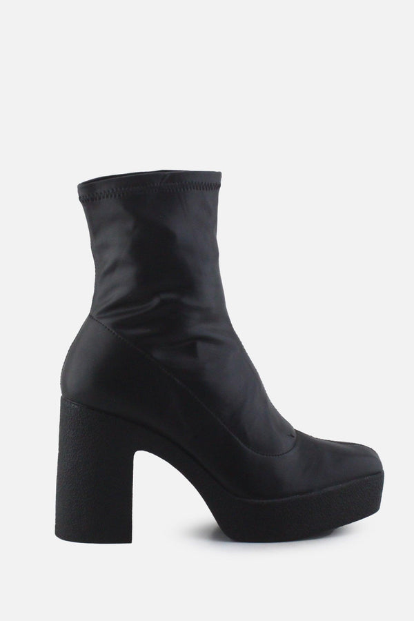 Stradivarius Block Ankle Boots | 100%  Authentic Leather