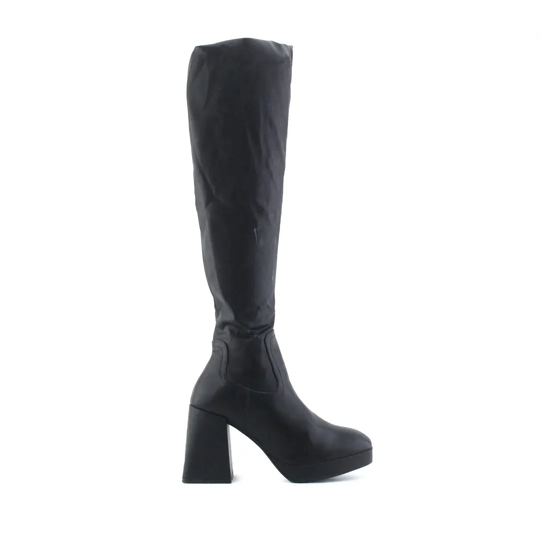 Zara Zipper Over The Knee Boot | 100% Authentic Leather
