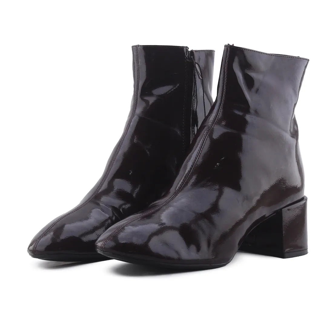 Zara Zipper Ankle Boot