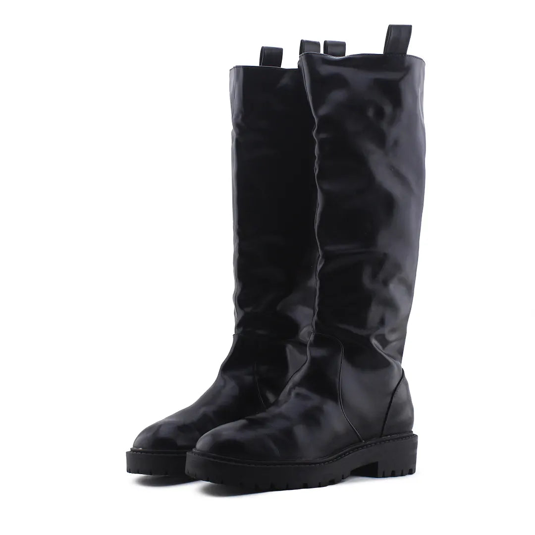 Pull & Bear Knee High Boot | 100% Authentic Leather