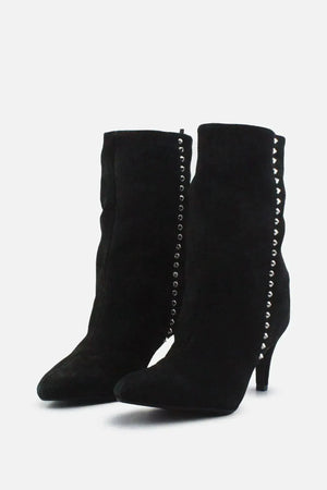 Zara Stilettos Ankle Boots | Suede - sundaybazar