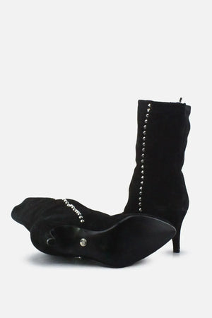 Zara Stilettos Ankle Boots | Suede - sundaybazar