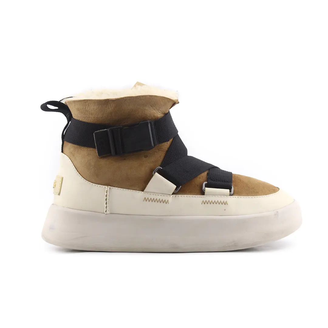 UGG Buckle Strap Ankle Boot