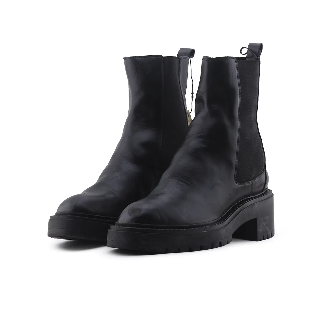 Zara Stretchable Ankle Boot | 100% Authentic Leather
