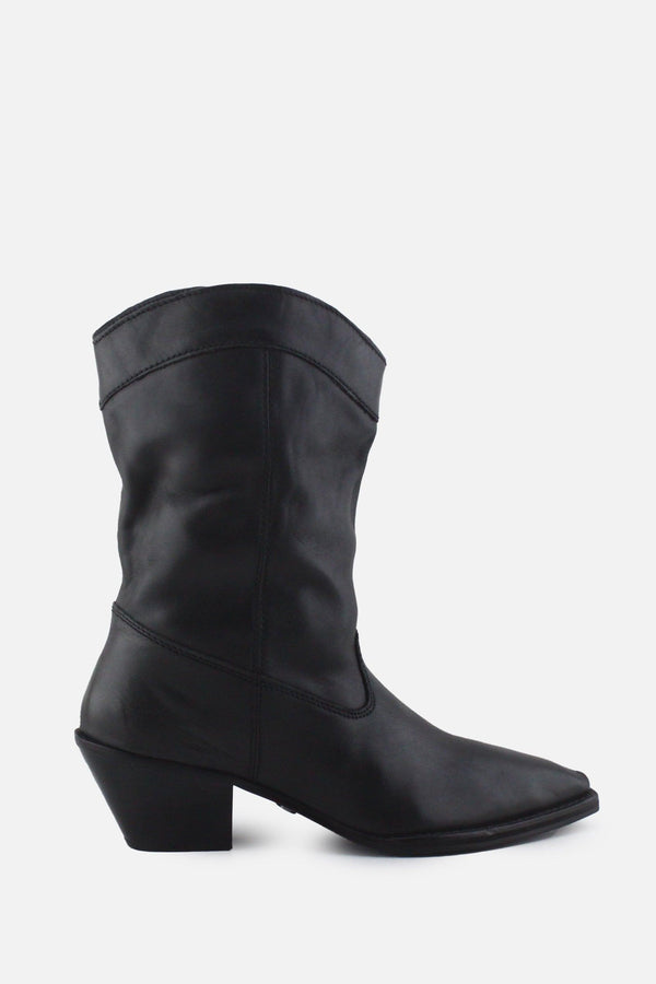 Zara Block Ankle Boots | 100%  Authentic Leather