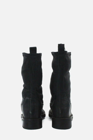 Massimo Dutti Block Ankle Boots | 100% Authentic Leather - sundaybazar