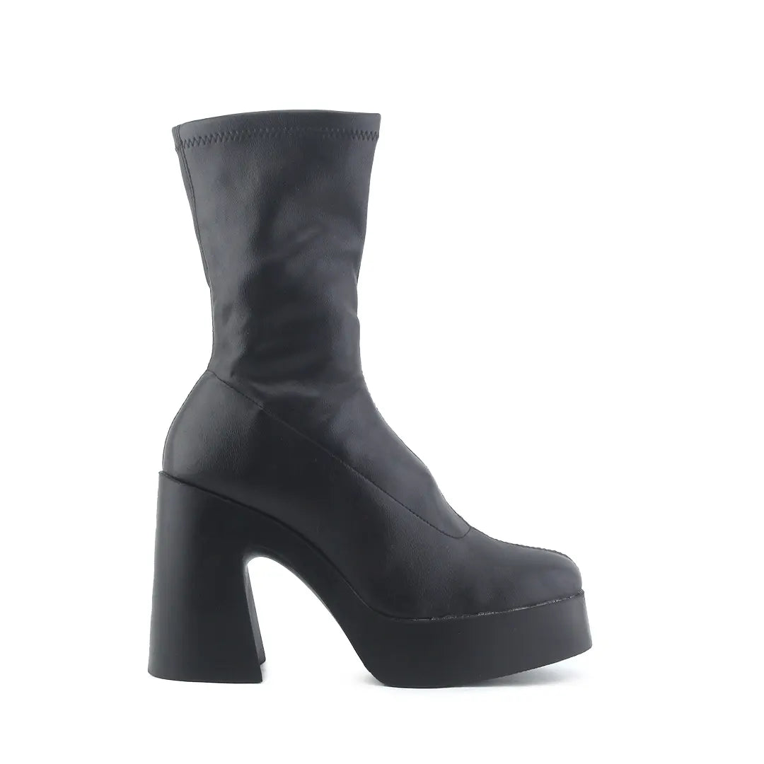 Stradivarius Zipper Ankle Boot | 100% Authentic Leather