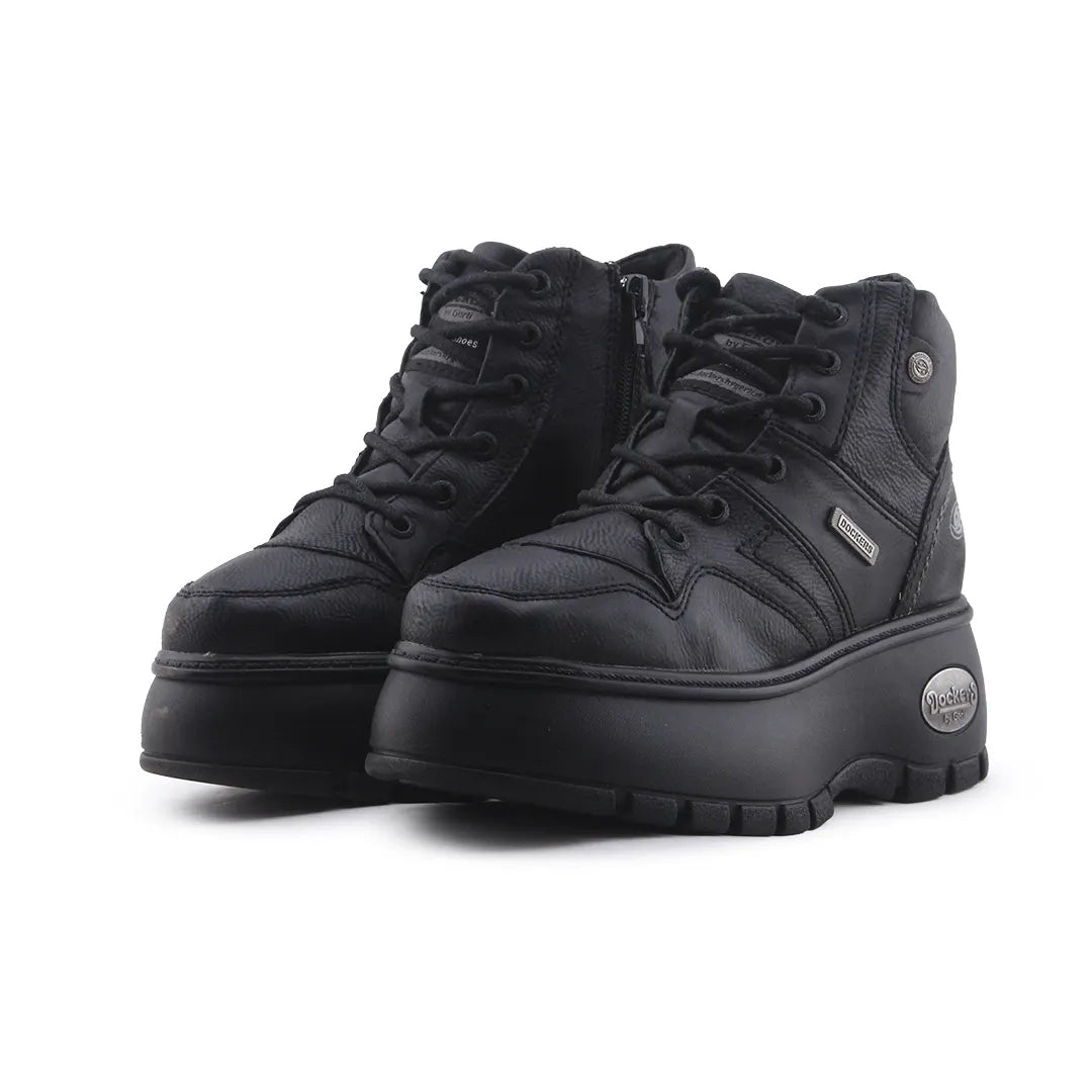 Dockers Zipper Lace Up Ankle Boot | 100% Authentic Leather