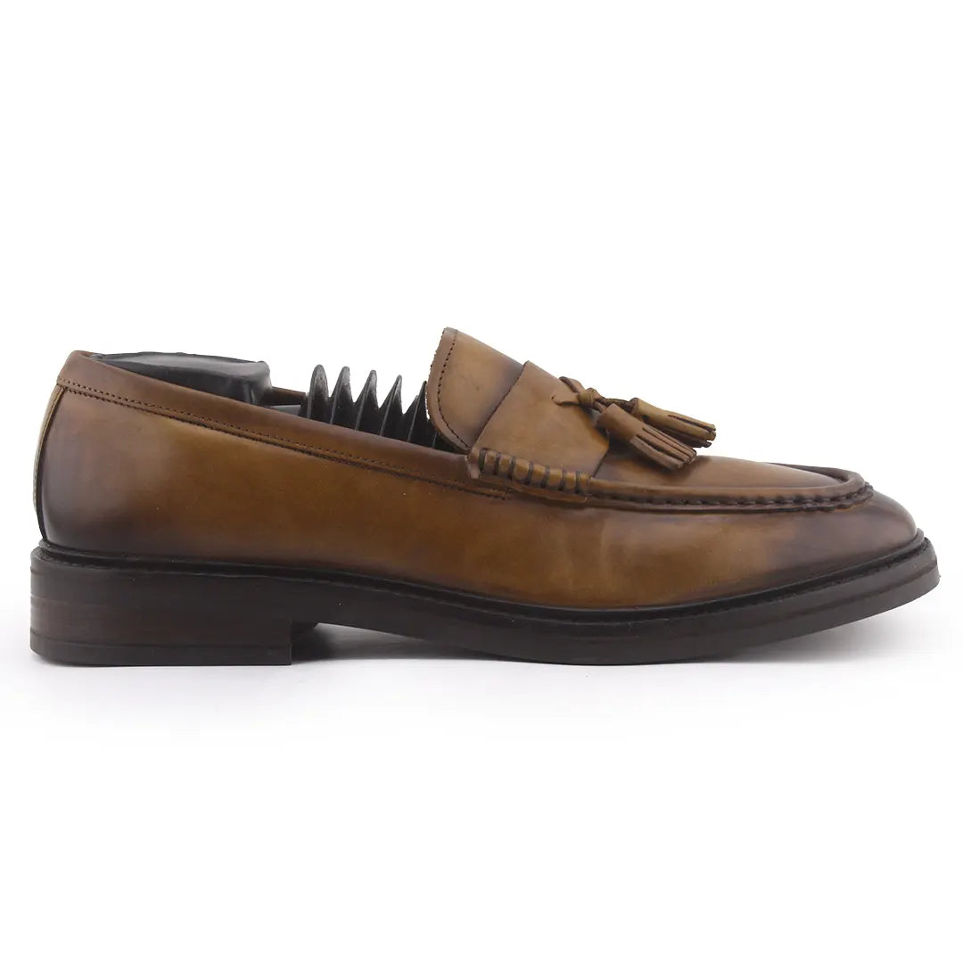 Massimo Dutti Tassel Loafers