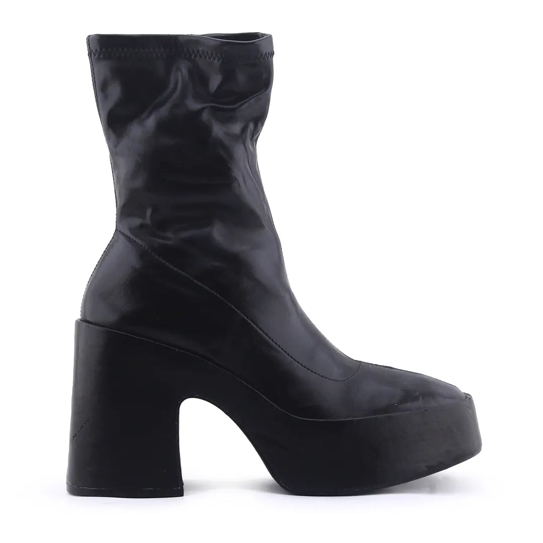 Zara Zipper Ankle Boot | 100% Authentic Leather