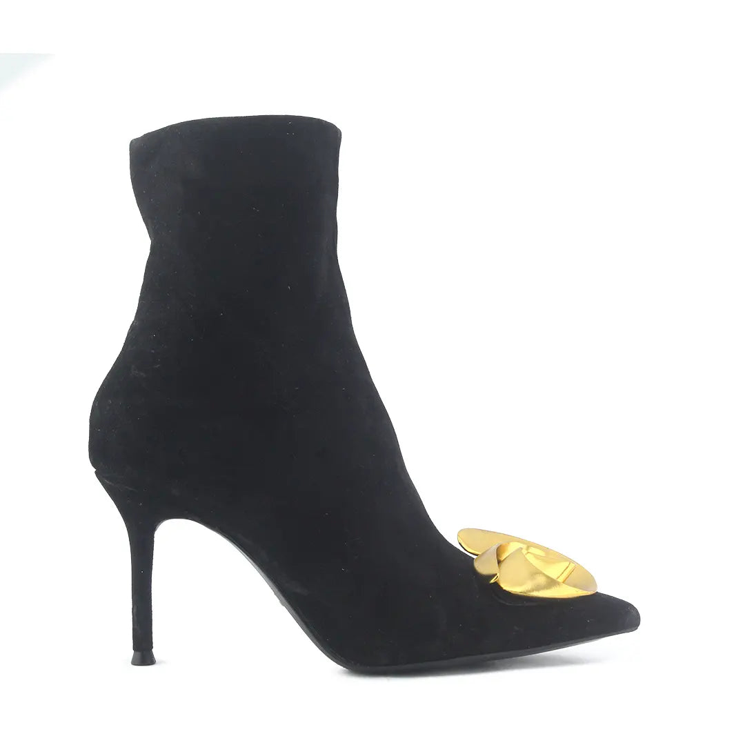 Zara Zipper Ankle Boot | 100% Authentic Leather