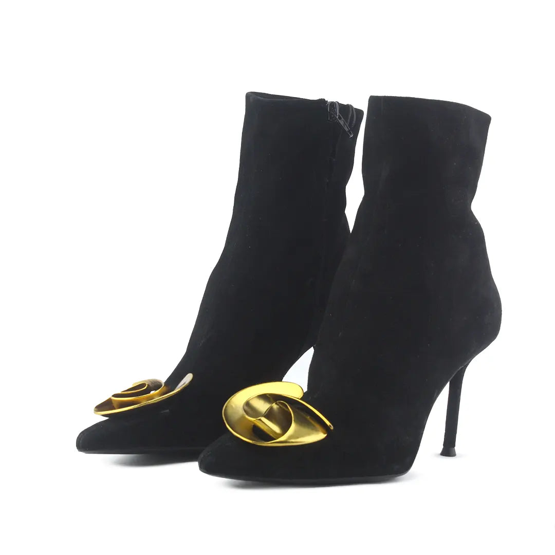 Zara Zipper Ankle Boot | 100% Authentic Leather