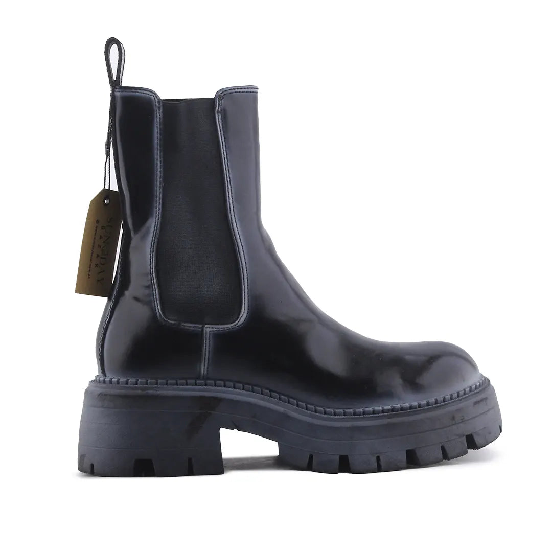 Zara Stretchable Ankle Boot | 100% Authentic Leather