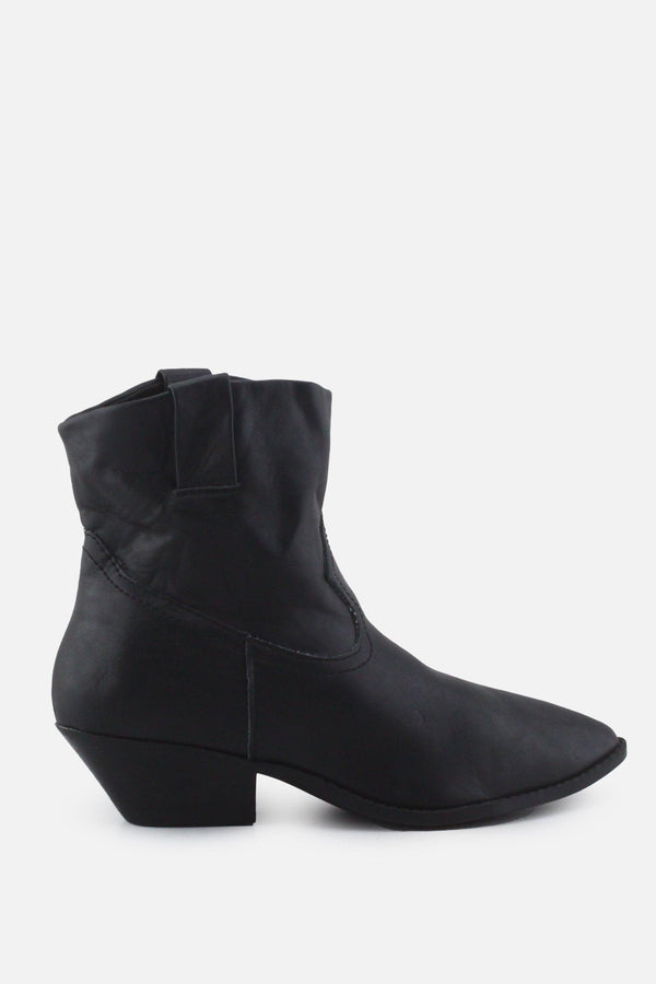 Pull & Bear Block Ankle Boots | 100%  Authentic Leather