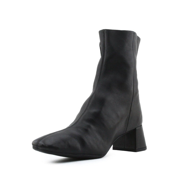 Zara Zipper Block Heels Ankle Boots | 100% Authentic Leather