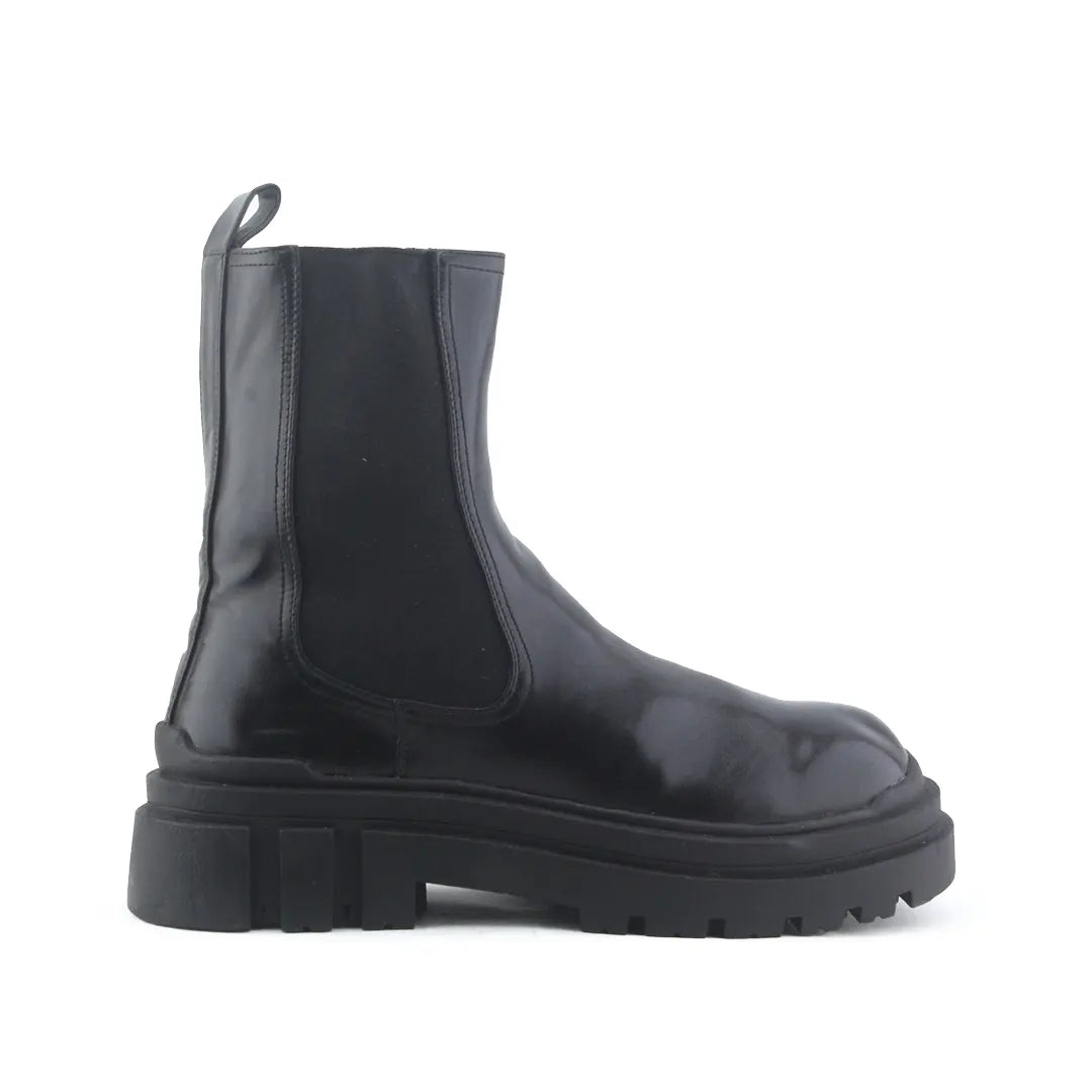 Bershka Stretchable Ankle Boot | 100% Authentic Leather