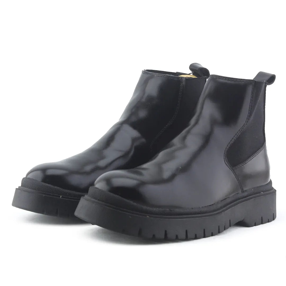 Zara Stretchable Ankle Boot | 100% Authentic Leather