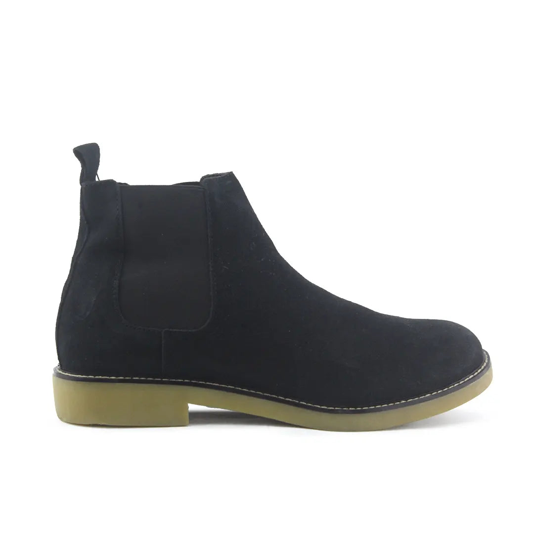 Zara Stretchable Suede Ankle Boot