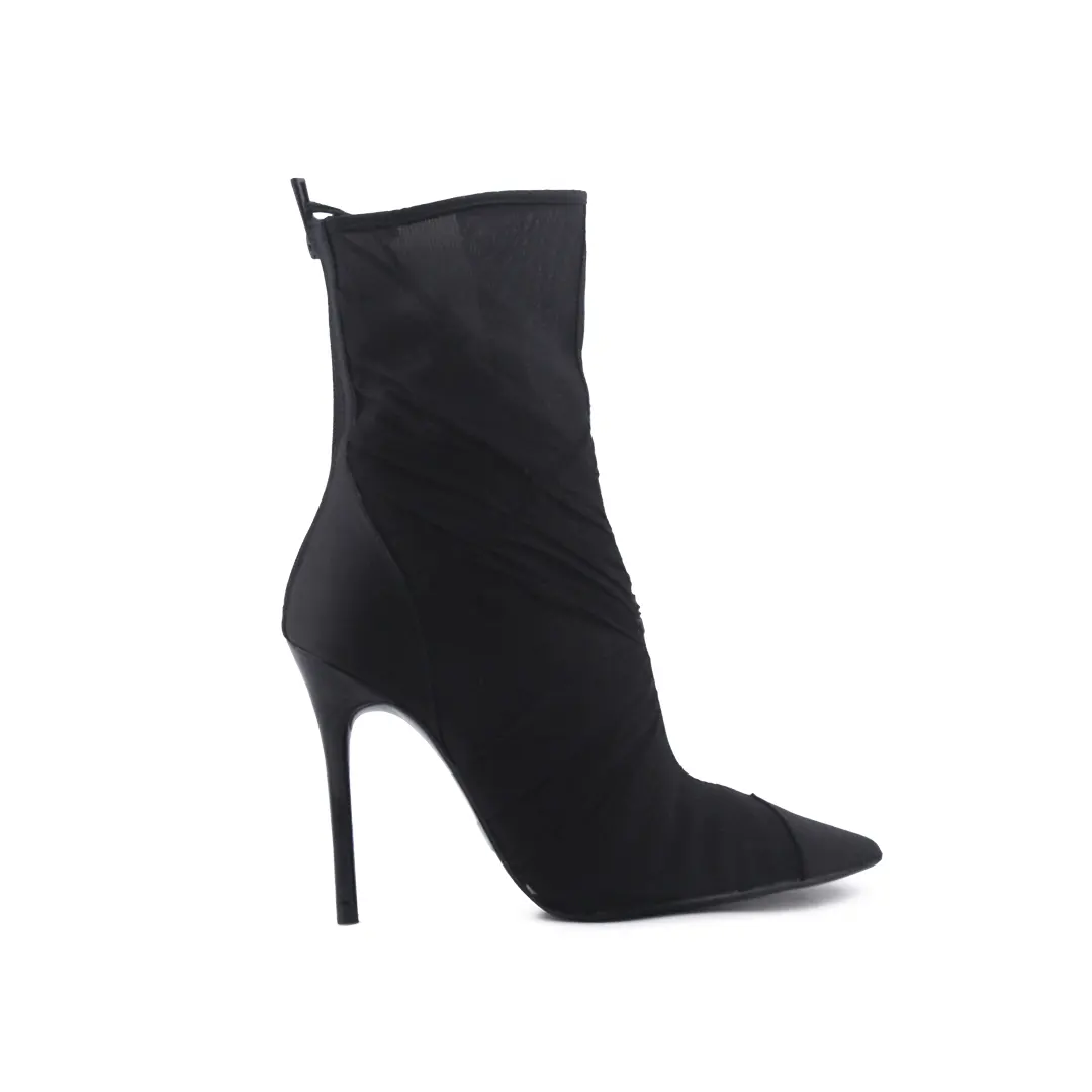 Zara Zipper Ankle Boot