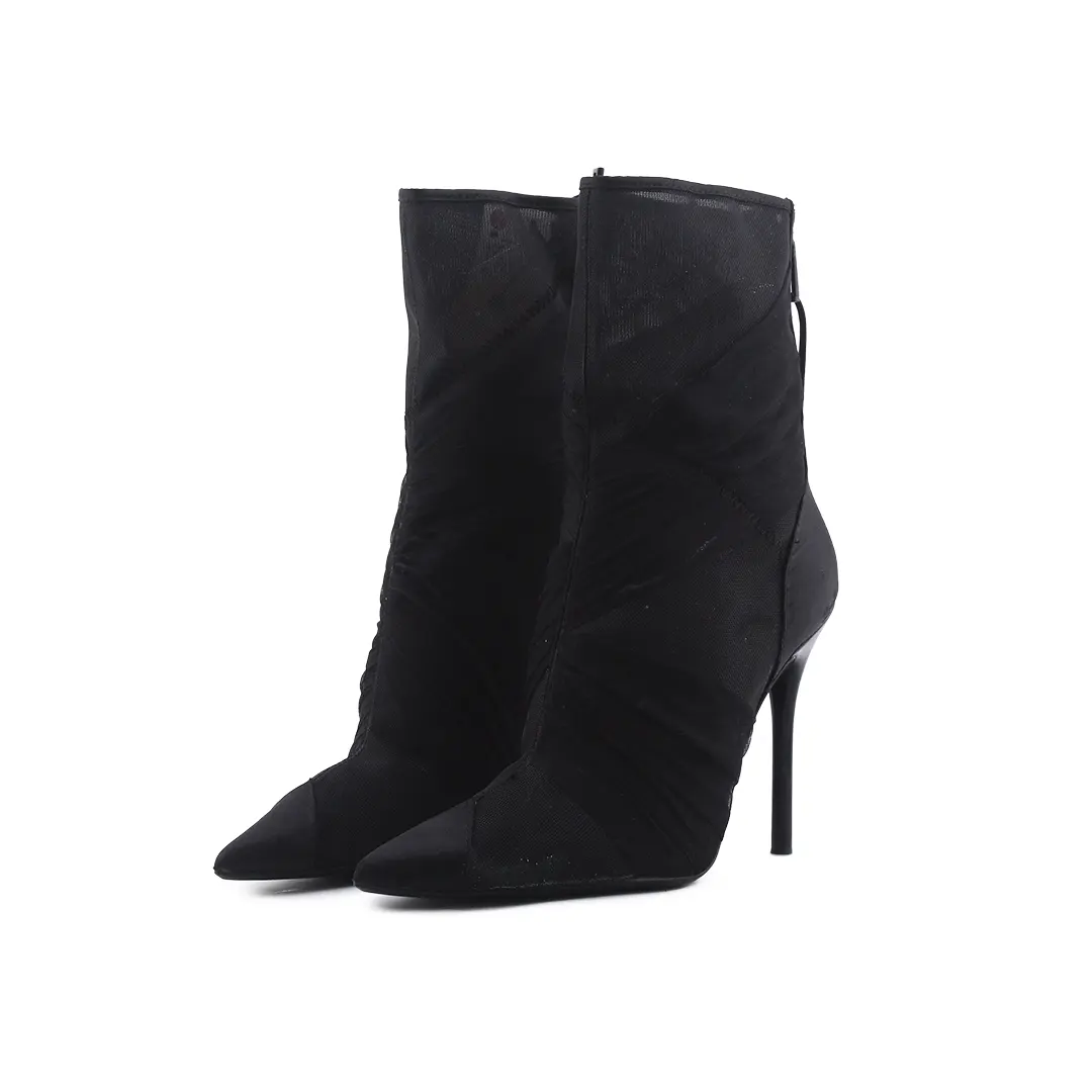 Zara Zipper Ankle Boot