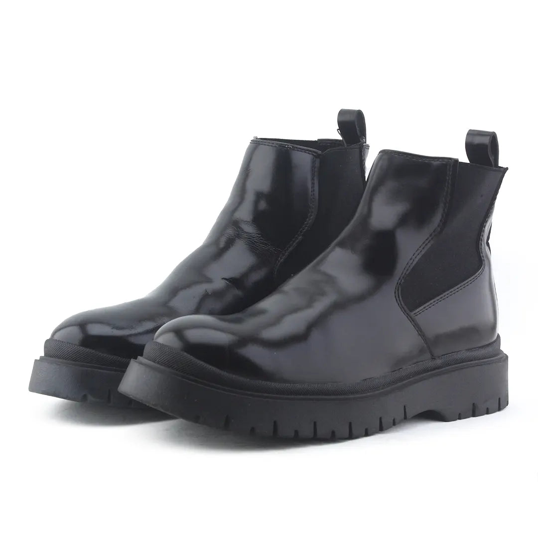 Zara Stretchable Ankle Boot | 100% Authentic Leather