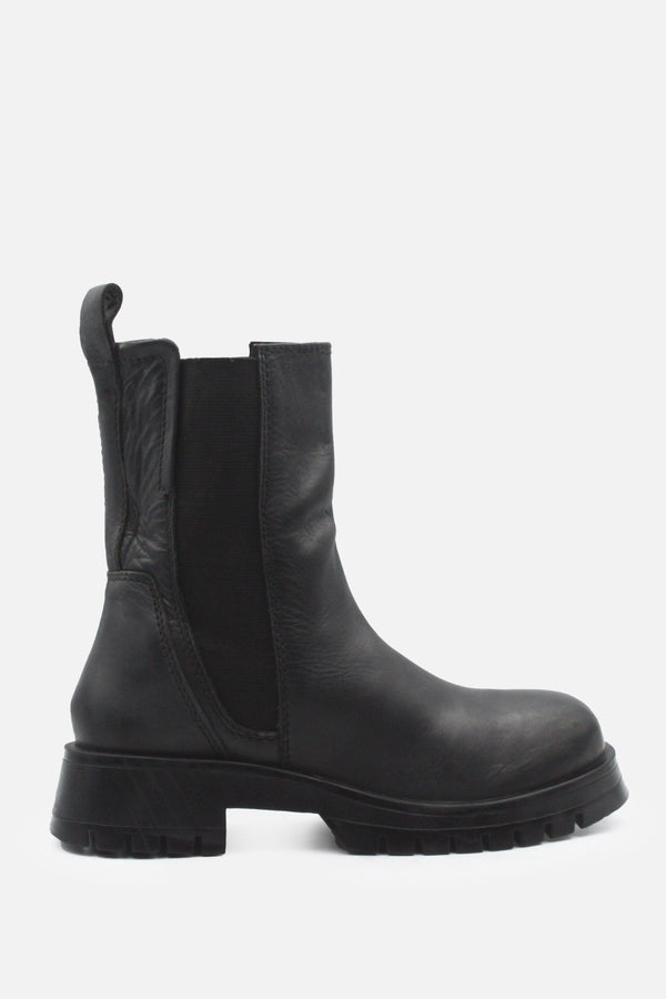 Zara Stretchable Block Ankle Boots | 100% Authentic Leather