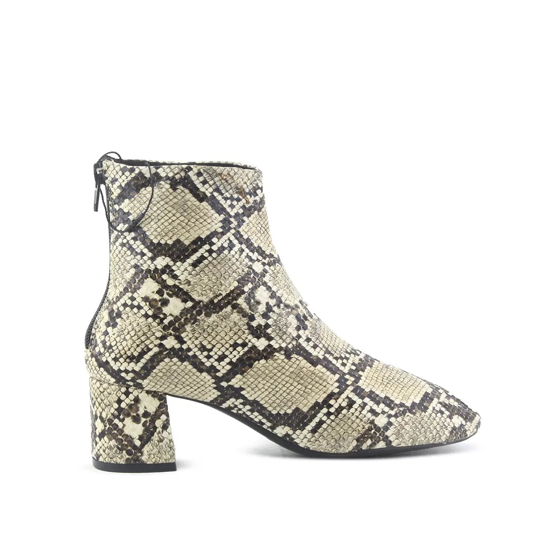Mango Zipper Ankle Boot | 100% Authentic Leather