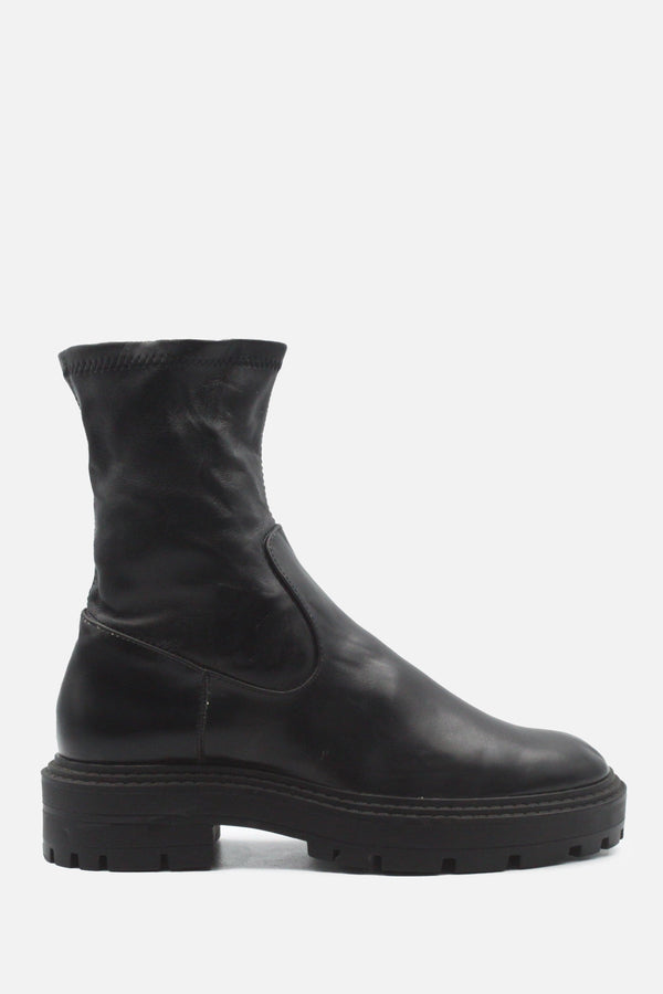 Zara Zipper Block Ankle Boots | 100% Authentic Leather