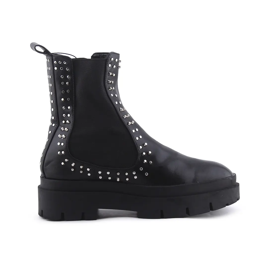 Zara Stretchable Ankle Boot | 100% Authentic Leather