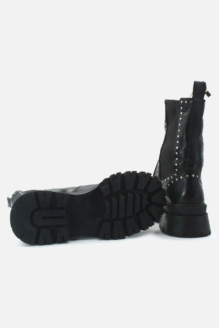 Stradivarius Stretchable Block Ankle BootsAnkle Boots | 100% Authentic Leather - sundaybazar