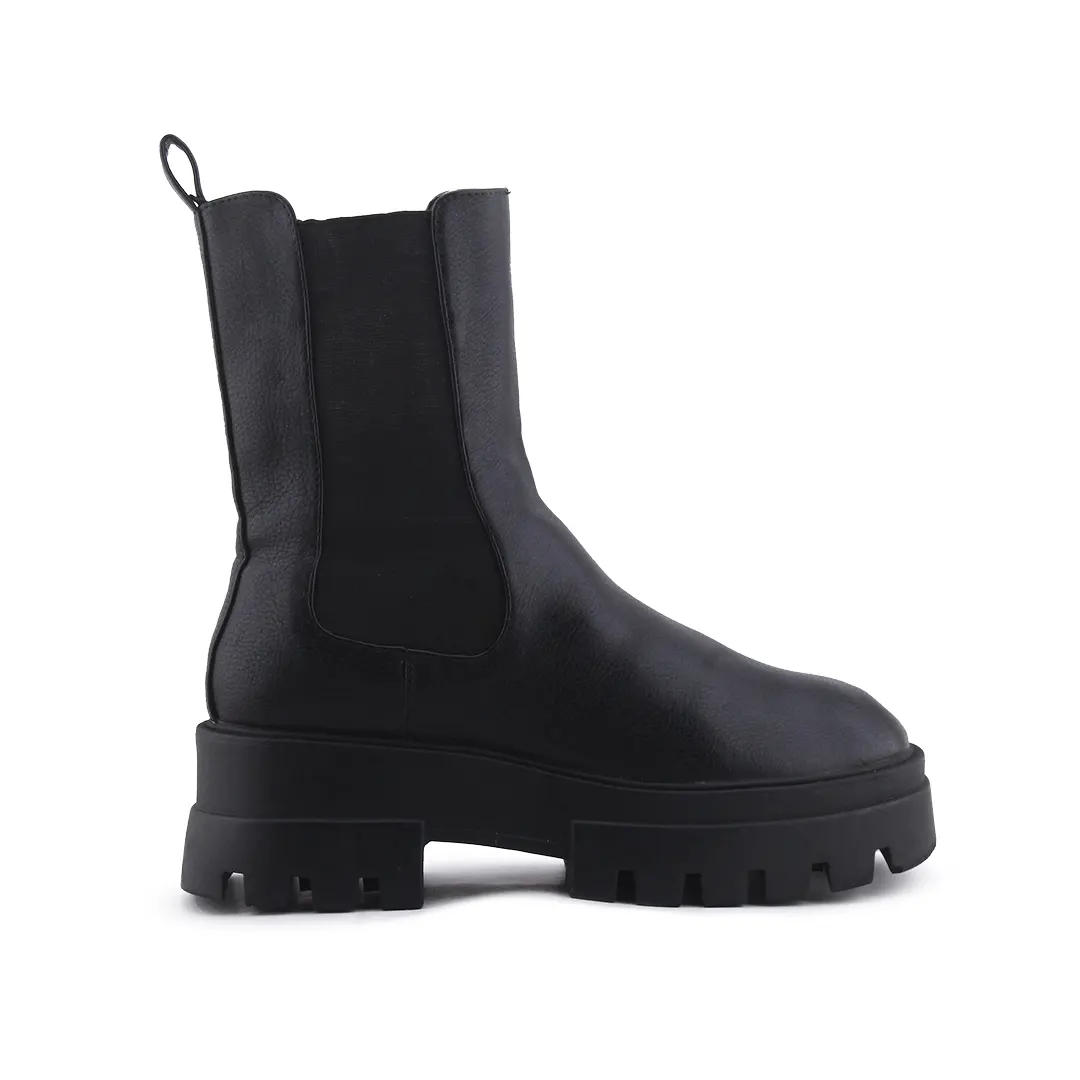 Pull & Bear Stretchable Ankle Boot | 100% Authentic Leather