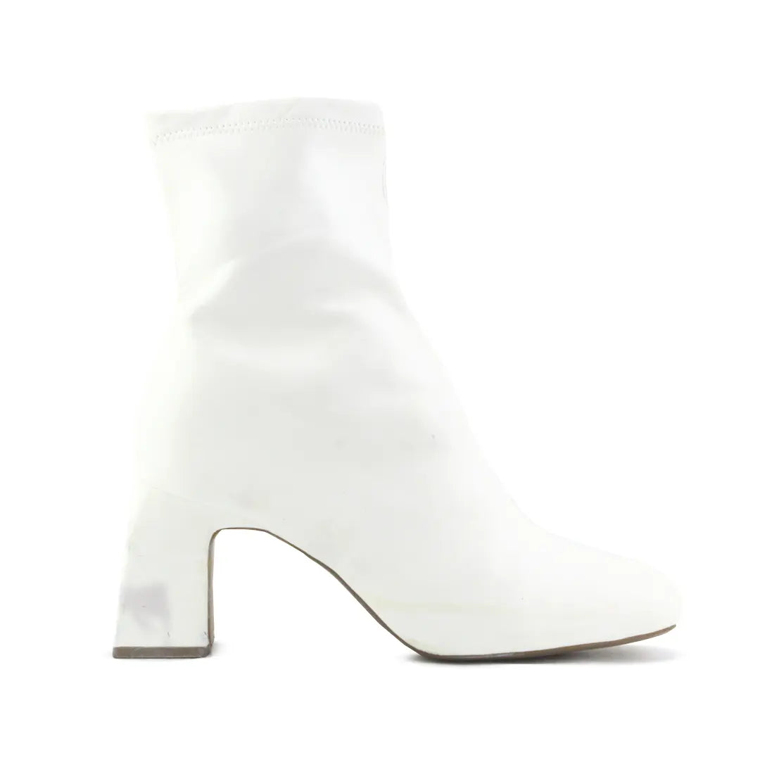 Bershka Zipper Ankle Boot | 100% Authentic Leather