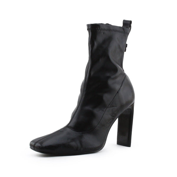 Zara Zipper Block Heels Ankle Boots | 100% Authentic Leather